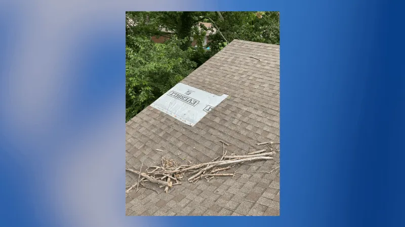 Pryor homeowner says he's still waiting for roof repairs after Allstate denied storm claim