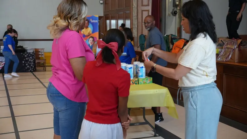 Sunbeam, OKCPD and partners join to provide backpacks and supplies to kinship families