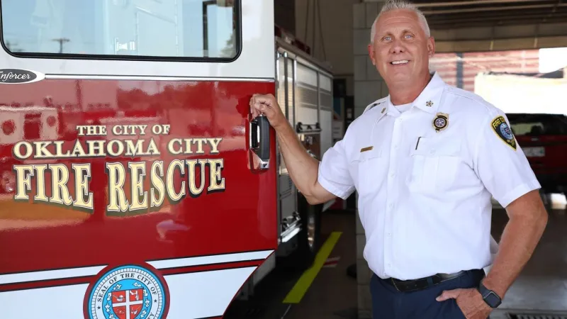 Oklahoma City Fire Chief Richard Kelly to retire Sept. 30, 2026 after 35 years