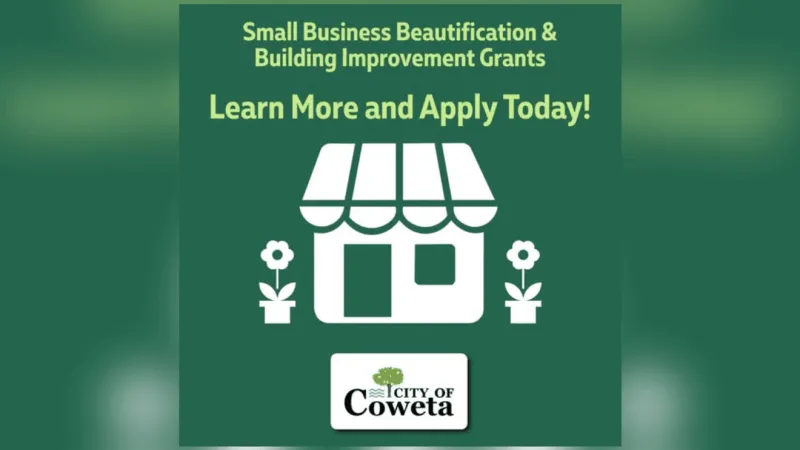 City of Coweta opens applications for small business beautification grants