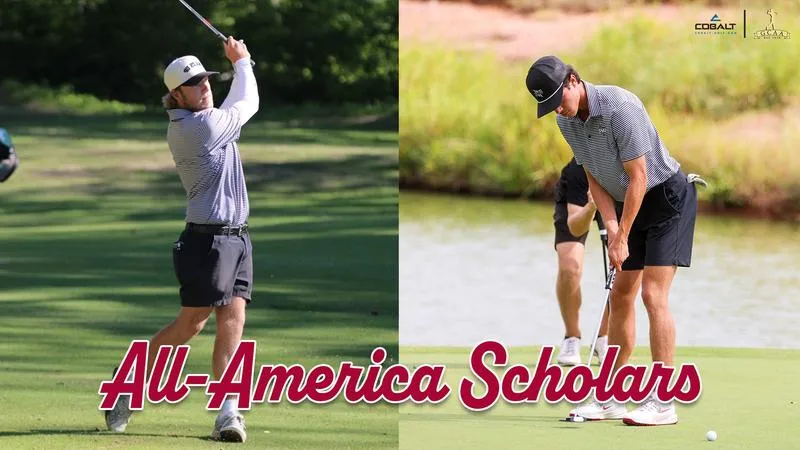 Dunlap and Hill Earn All-America Scholars Award
