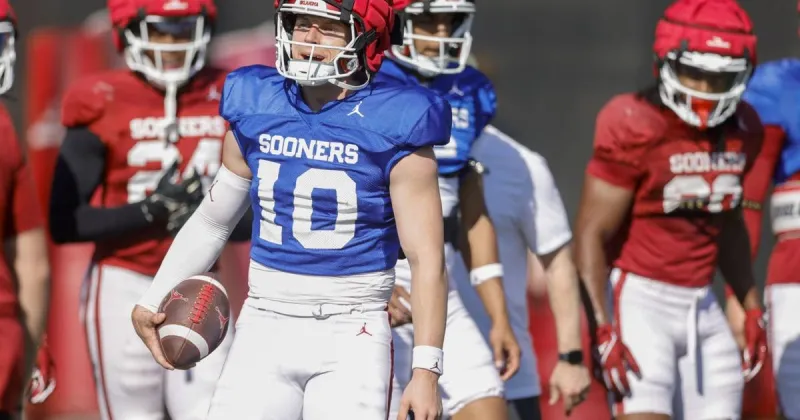 ON THIS DAY | 08.05.25 | How Oklahoma quarterback John Mateer 'set himself up for a successful season'