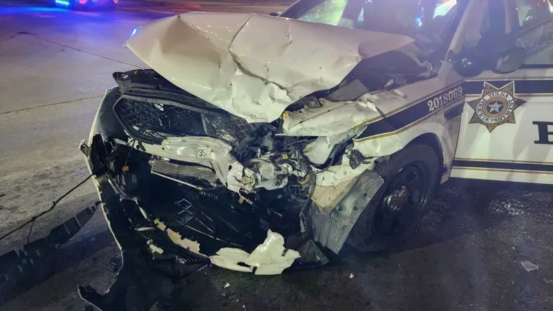 2 arrested, accused of running away after crash with TPD patrol car