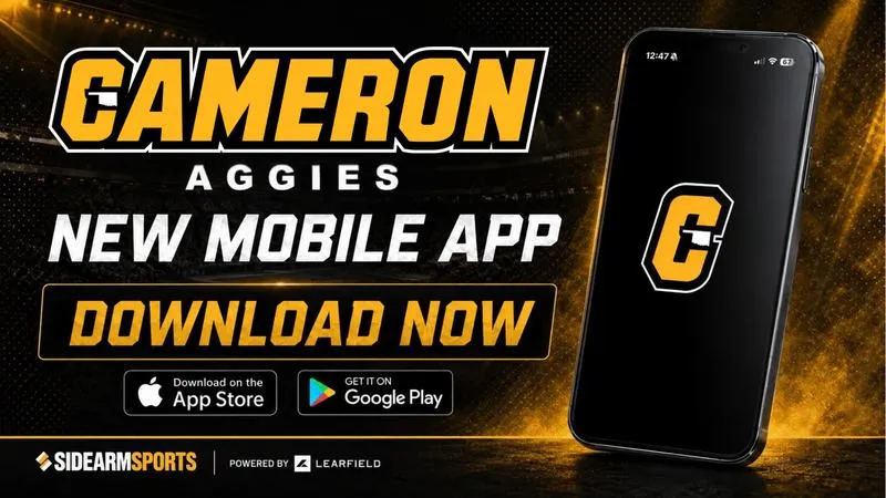 Cameron Athletics Launches New Go Aggies! Mobile App