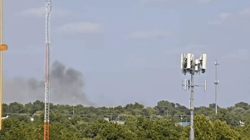 Grass fire prompts evacuation of Norman Water Treatment Plant; public urged to avoid area