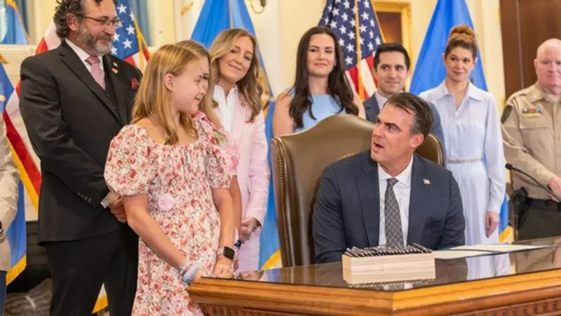 Gov. Stitt signs Oklahoma Camp Safety bill into law on Wednesday