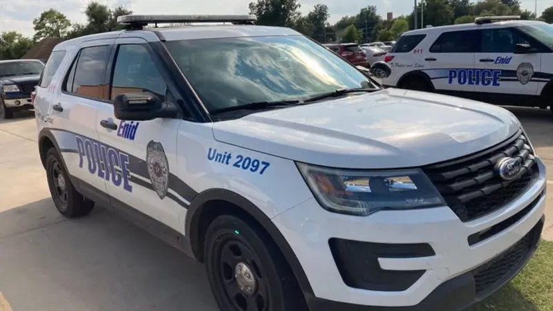 Enid police investigate motorcycle crash on N. Van Buren; suspect arrested