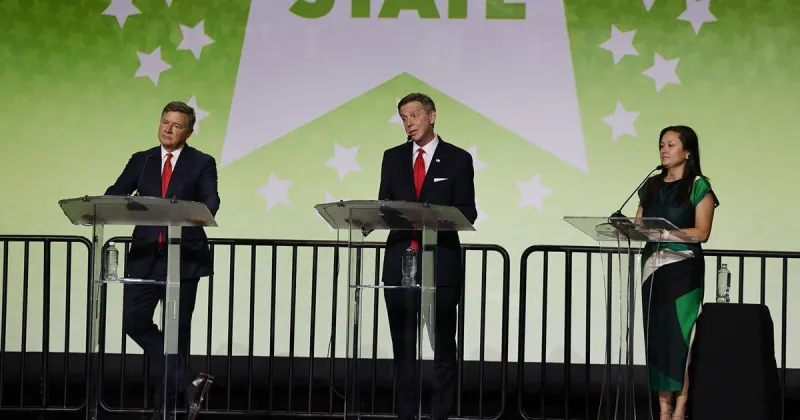 Drummond, Mazzei and Munson stick to their scripts at Chamber forum