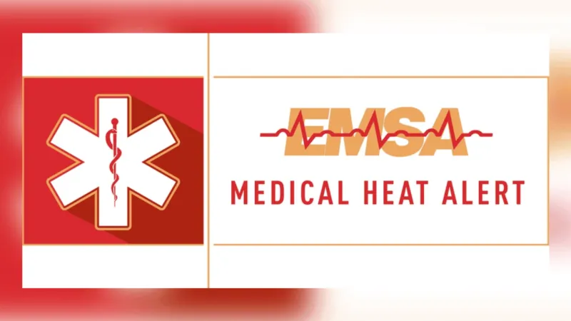 EMSA's Medical Heat Alert for Tulsa still in effect