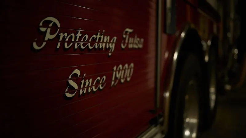 Firefighters battle Sunday night fire near Jones Airport