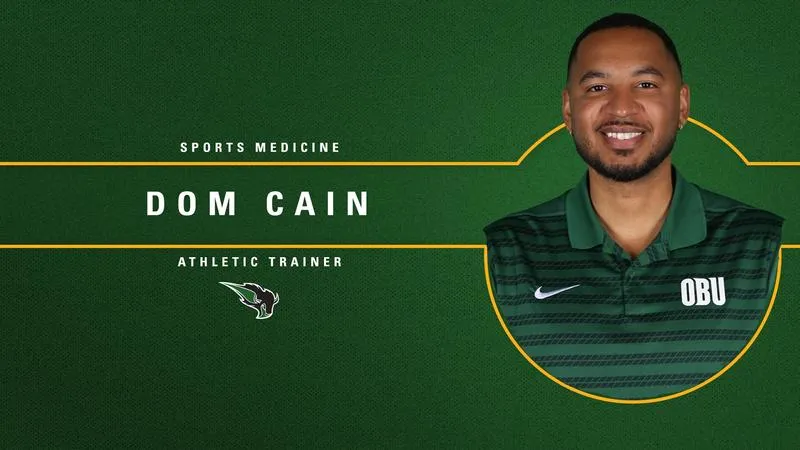 Dom Cain Joins OBU Athletic Training Staff