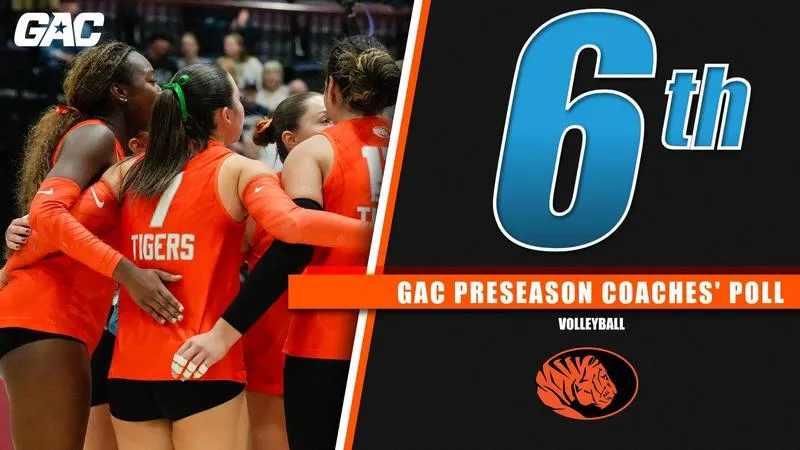 Volleyball Tabbed Sixth in GAC Preseason Poll