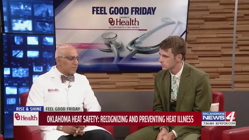 Feel Good Friday: OU Health joins Rise & Shine to discuss heat safety