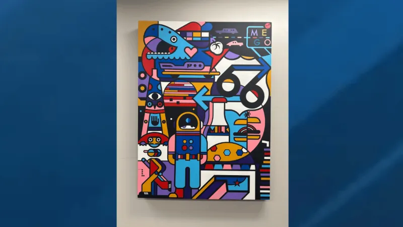 Colorful celebration of Route 66 on display in El Reno
