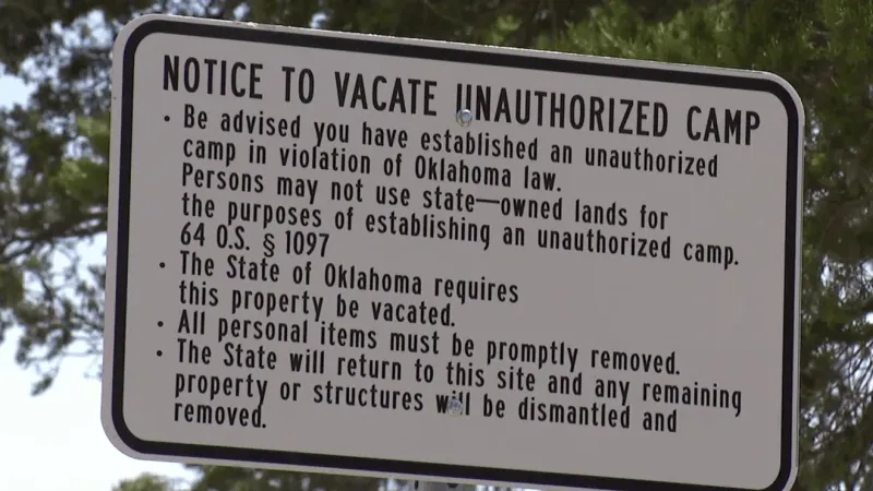 Standridge applauds arrests after OHP clears Norman homeless encampment