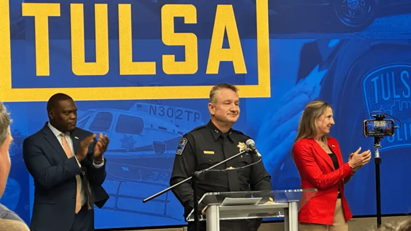 Jonathan Brooks named Tulsa's 42nd police chief