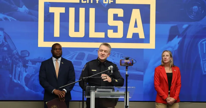 Jonathan Brooks named Tulsa Police Department's new chief