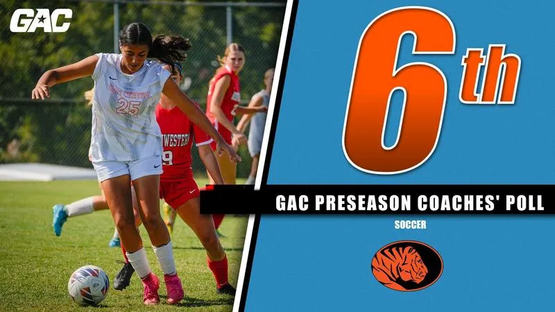 Soccer Voted Sixth in GAC Preseason Coaches Poll