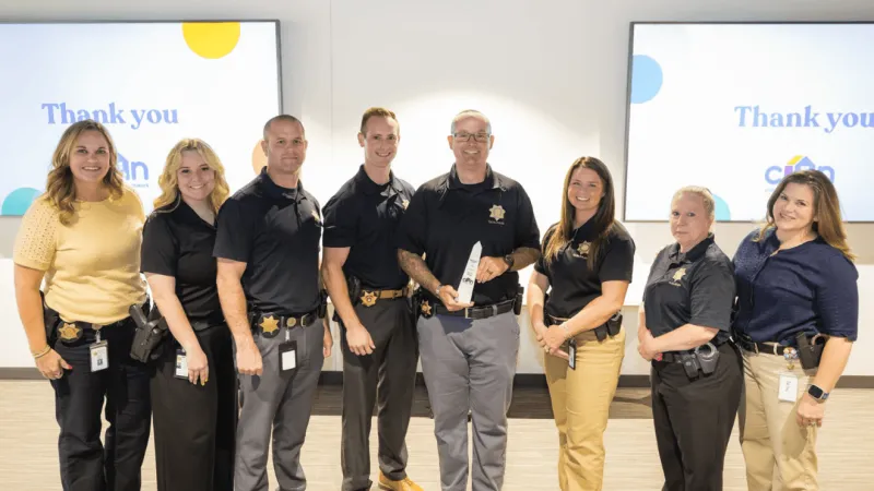 Child Advocacy Network honors Child Crisis Sgt. Cory Crosier with Pillar of Hope award