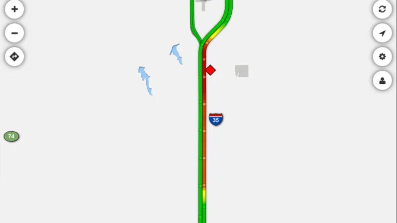 OHP: Northbound I-35 closed in Logan County due to semi-truck crash