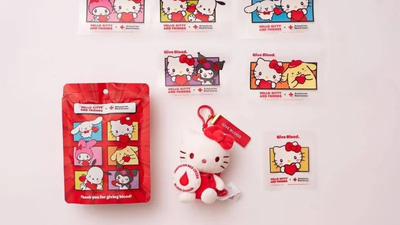 American Red Cross partners with Hello Kitty to encourage blood donations
