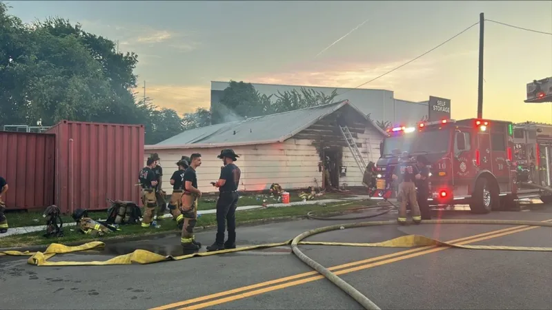 Two firefighters injured in fire in midtown Tulsa Tuesday morning