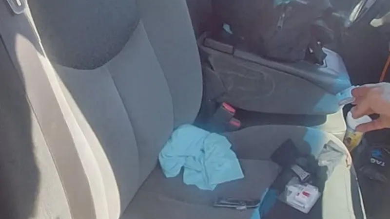 DA says officers did not plant evidence; meth pipe found behind glove compartment