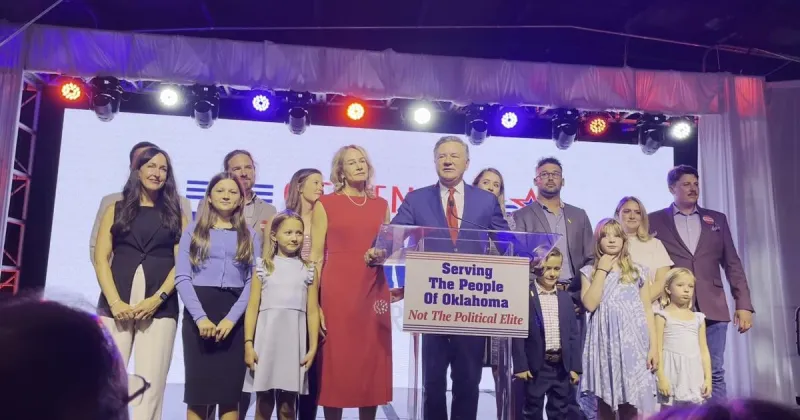 Video: Gentner Drummond concedes after Republican runoff in race for Oklahoma governor