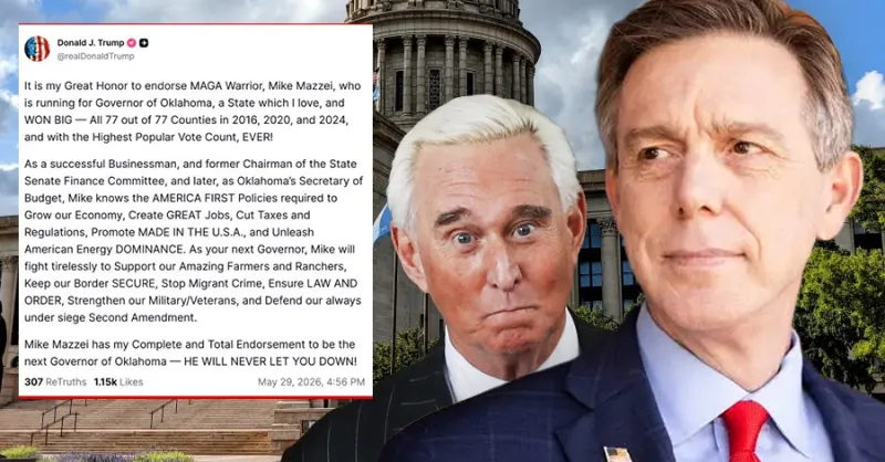 Roger Stone proud to have sold Oklahoma election...