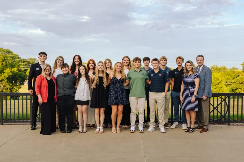 RSU Honors, PLC Attend AE Dinner with RSU President Aug. 17