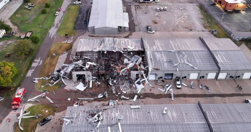 Video: 'Huge explosion' at marijuana operation in Sand Springs causes casualties