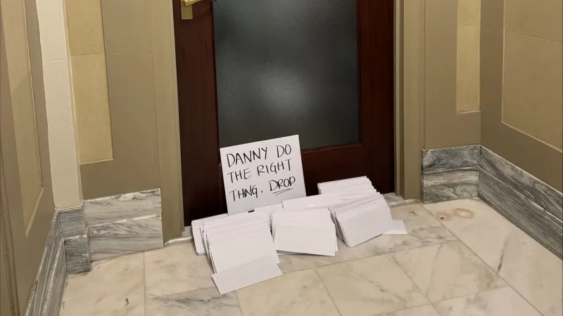 Petition delivered to State Capitol calling for Rep. Williams to end re-election campaign