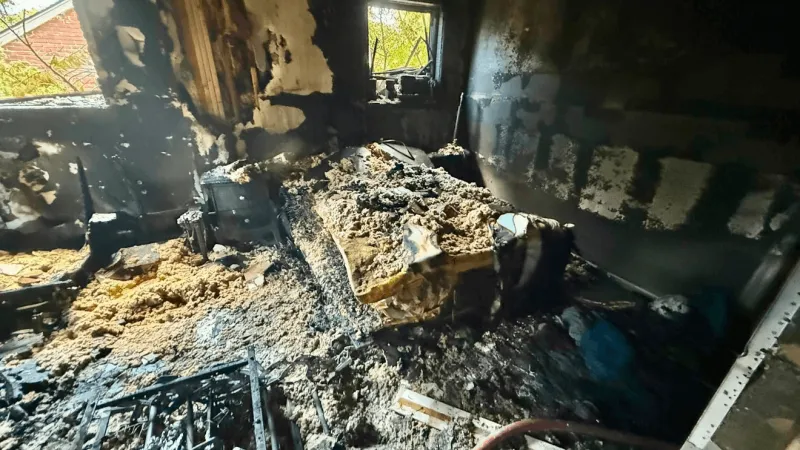 Tulsa Fire Department urges residents to close bedroom doors after house fire