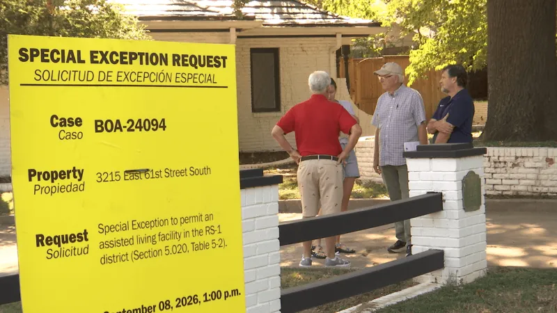 South Tulsa neighbors organize petition against proposed 12-resident care home