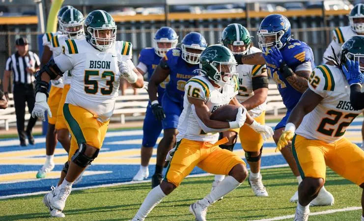 Bison Football Kicks Off Against Southern Arkansas