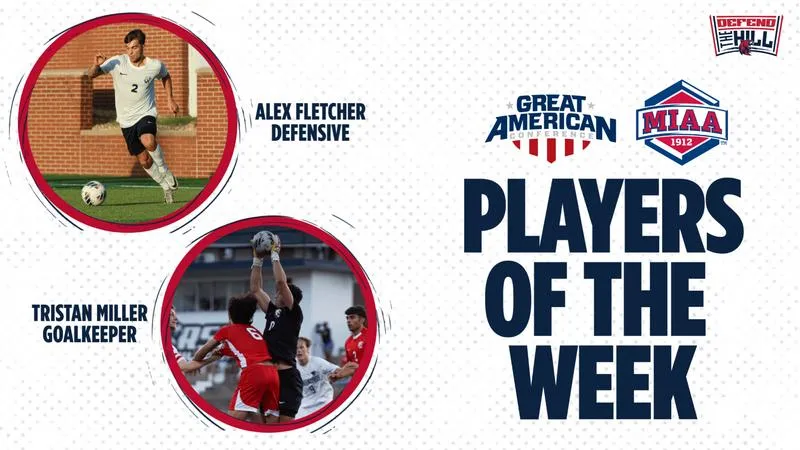 Fletcher and Miller Claim Week 1 GAC/MIAA Player of the Week Recognition