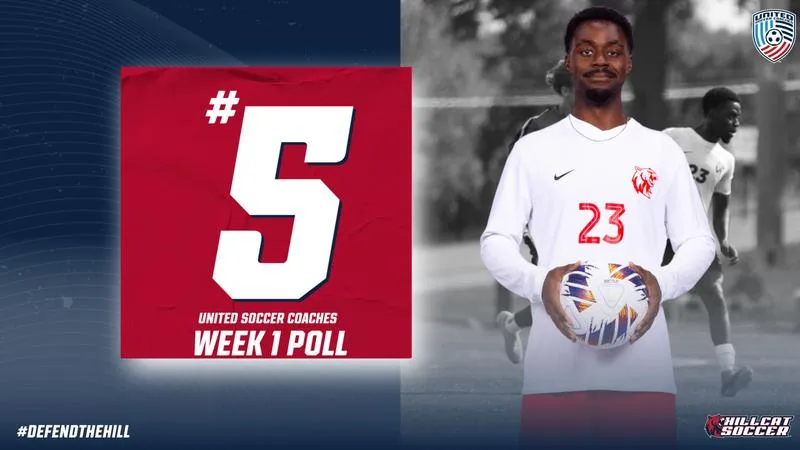 No. 5 Men's Soccer Makes History with Program-Best Ranking in USC National Poll