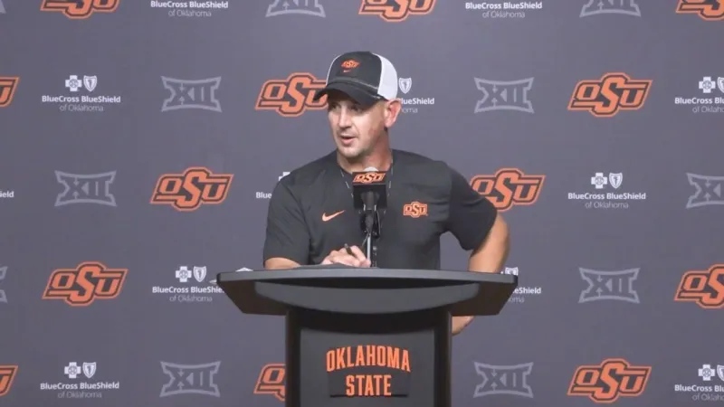 Eric Morris opens new era at OSU as Cowboys head coach