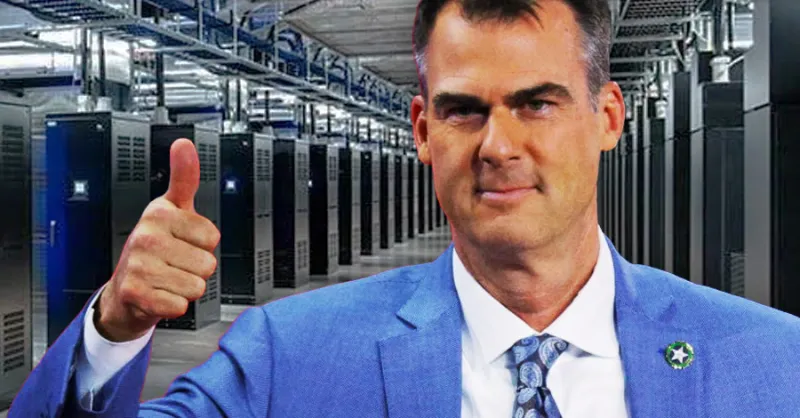 Stitt supports data centers...