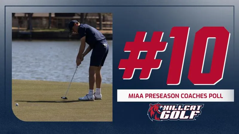Men's Golf Tabbed 10th in MIAA Preseason Coaches' Poll