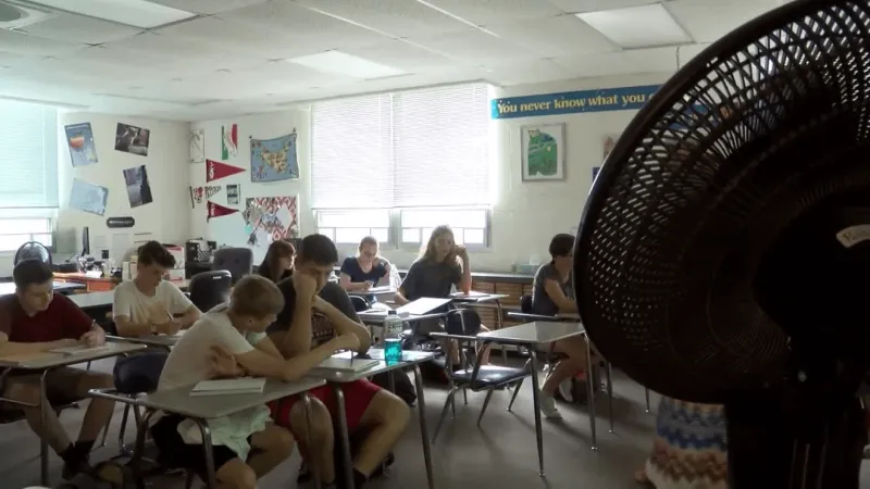 TPS families demand answers as some students endure weeks without classroom AC