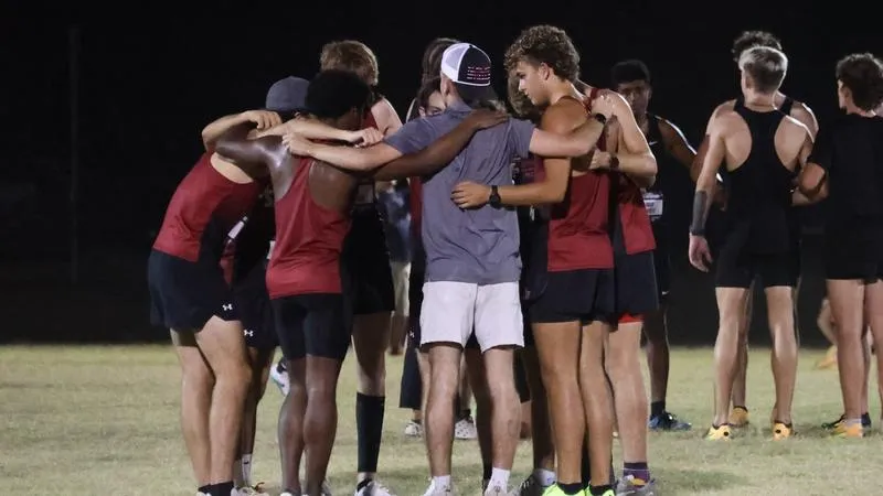 Crimson Storm Opens 2026 Cross Country Season Under the Lights