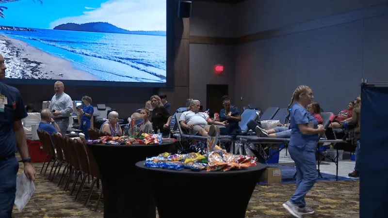 River Spirit Casino Resort hosting Jimmy Buffett Day blood drive