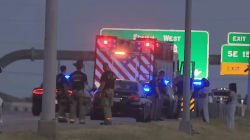 Troopers Investigating Fatal Crash After Car Drives Off I-235 Overpass