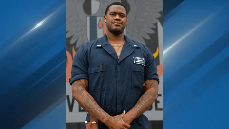 Oklahoma City native Quinton Hardwick honors 9/11 victims serving aboard USS New York