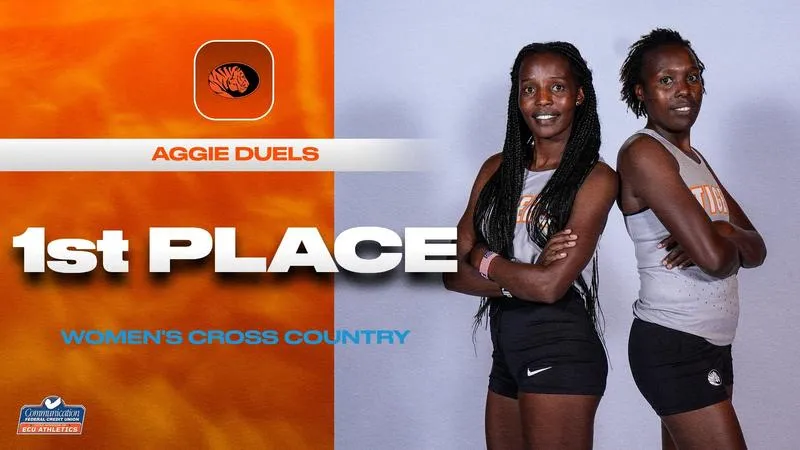 Women's Cross Country Opens Season with Aggie Duels Victory