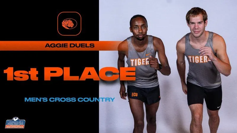 Men's Cross Country Dominates Aggie Duels, Claims First Place