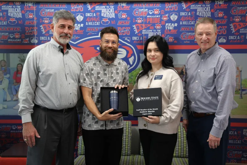 RSU Marketing and Community Engagement Coordinator Andrew Martin Named August 2026 Staff Member of the Month