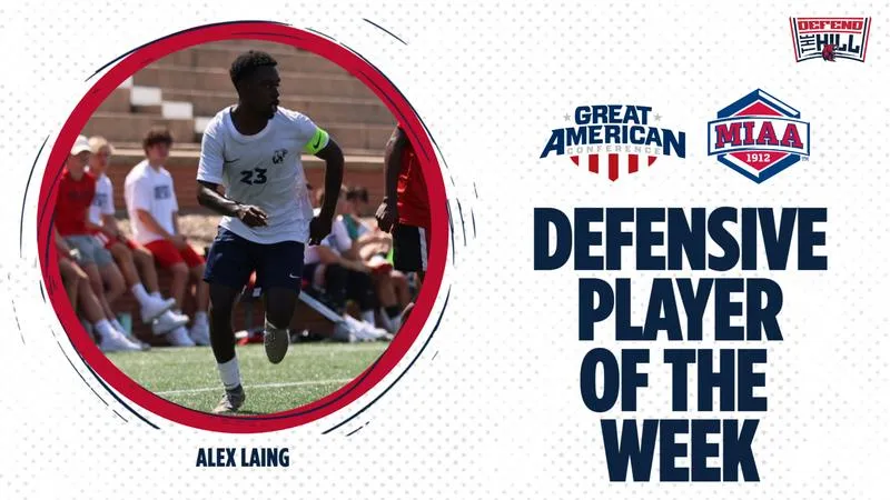 Laing Named GAC/MIAA Defensive Player of the Week