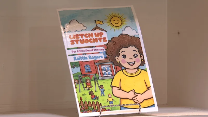 Local author creates children's coloring book to help positively influence kids